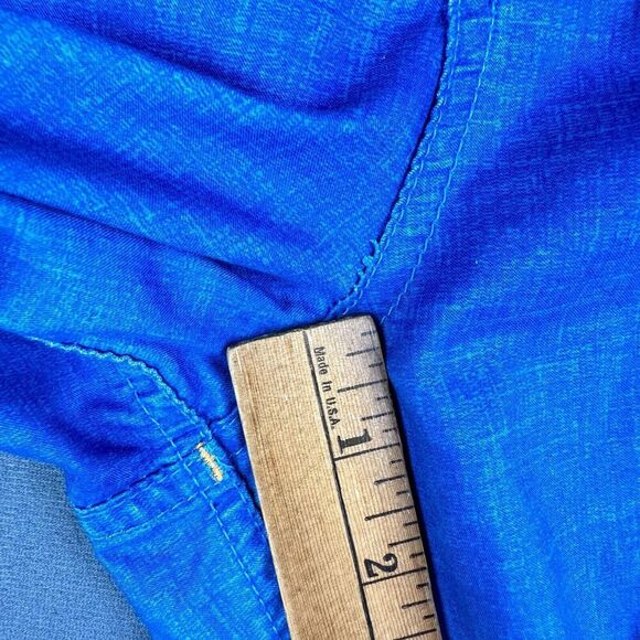 American Fighter Board Shorts Men 38 Blue Handover Stretch Swim Beach Affliction - Picture 6 of 16